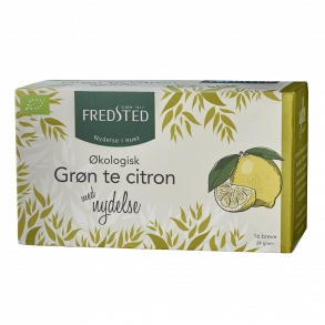 Grn te m/citron kologisk (6x16 breve)
