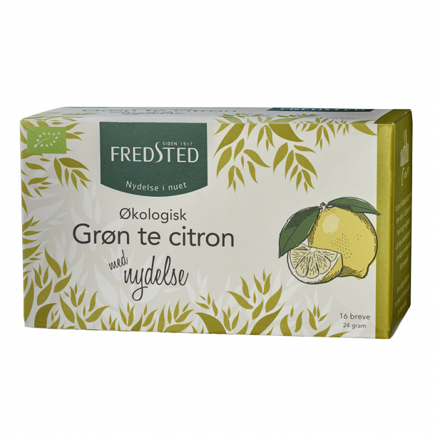 Grn te m/citron kologisk (6x16 breve)