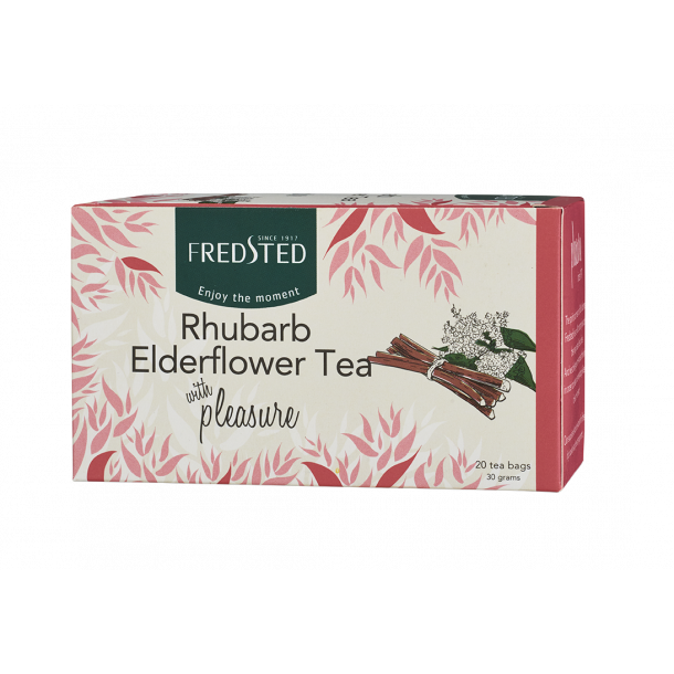 Rabarber/hyldeblomst te (6x20 breve)