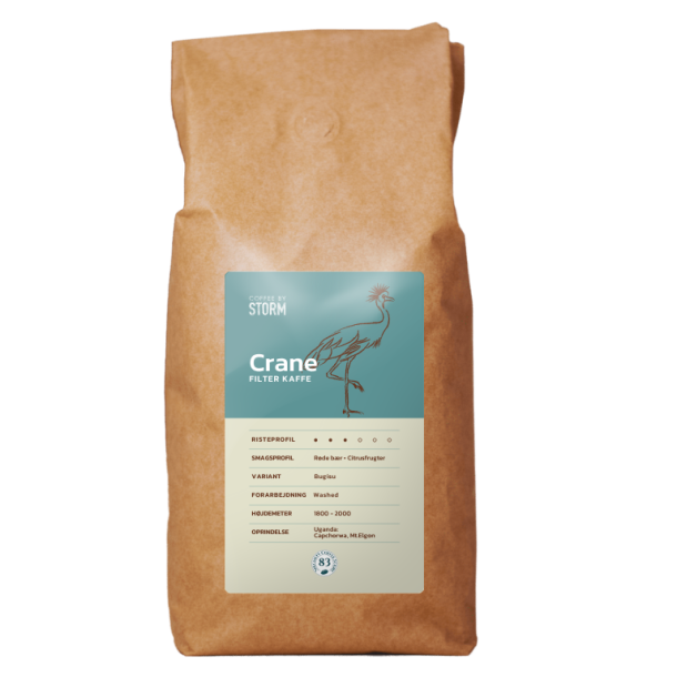 Crane Filterkaffe RFA - Uganda (1 kilo)