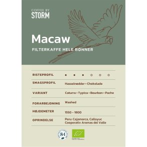Macaw Filter �ko  (Hele b�nner, 1kg)