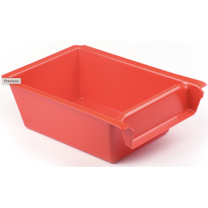 Red cleaning drawer Cameo