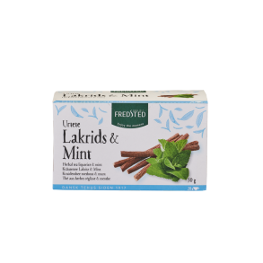 Lakrids/mint urtete (10x16 breve)
